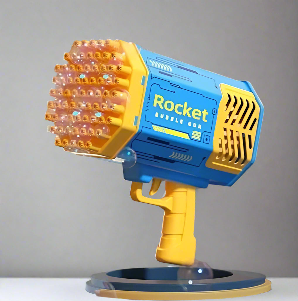 Bubble Gun Machine Kids Automatic Soap Based Bubble Blower